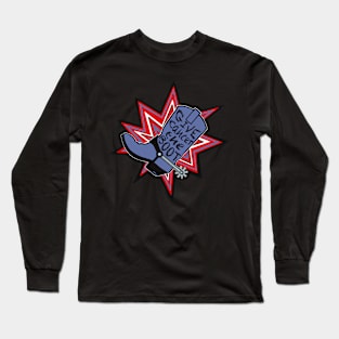 Give Cancer the Boot Long Sleeve T-Shirt